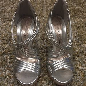 Chinese Laundry silver heels!